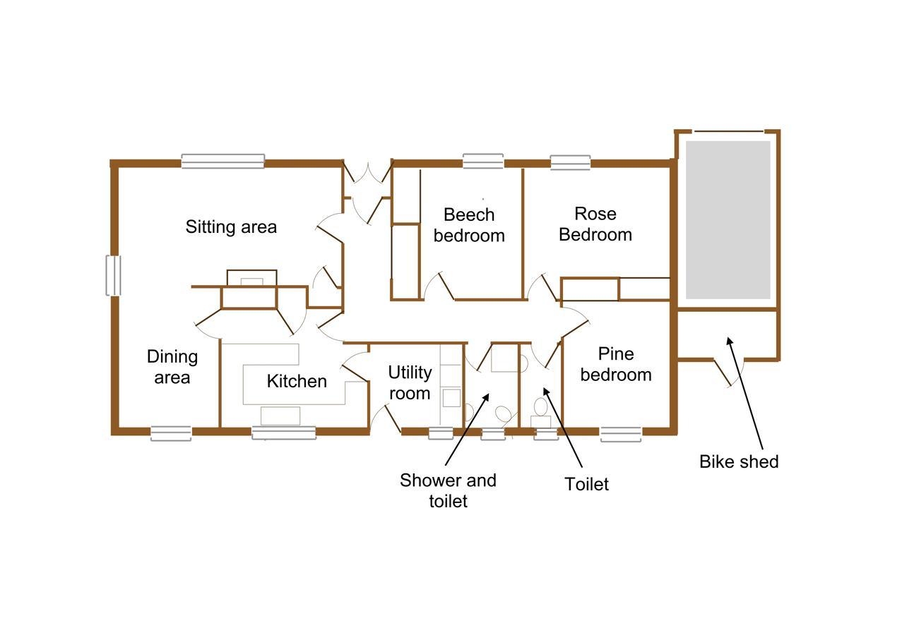 Craighindle Villa Newton Stewart Exterior foto
